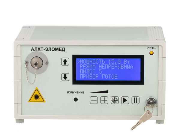 Лазерный аппарат АЛХТ-Эломед для оториноларингологии
